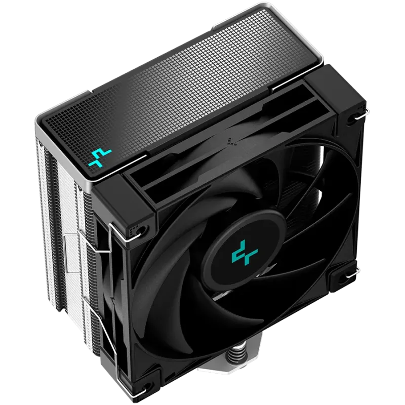 DeepCool AK400, CPU Air Cooler, 1x120mm PWM Fan, TDP 220W, 4 Heatpipes, LGA1700/1200/115x, AMD AM5/AM4, 127x97x155 mm(LxWxH), 3Y