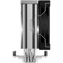 DeepCool AK400, CPU Air Cooler, 1x120mm PWM Fan, TDP 220W, 4 Heatpipes, LGA1700/1200/115x, AMD AM5/AM4, 127x97x155 mm(LxWxH), 3Y