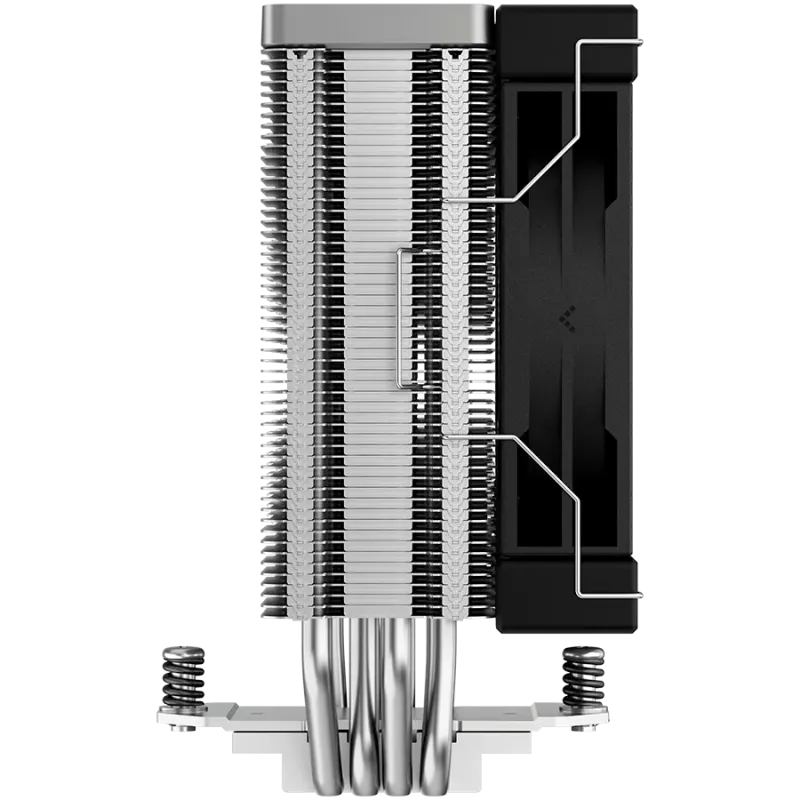 DeepCool AK400, CPU Air Cooler, 1x120mm PWM Fan, TDP 220W, 4 Heatpipes, LGA1700/1200/115x, AMD AM5/AM4, 127x97x155 mm(LxWxH), 3Y
