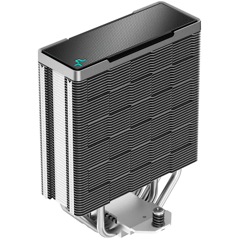 DeepCool AK400, CPU Air Cooler, 1x120mm PWM Fan, TDP 220W, 4 Heatpipes, LGA1700/1200/115x, AMD AM5/AM4, 127x97x155 mm(LxWxH), 3Y