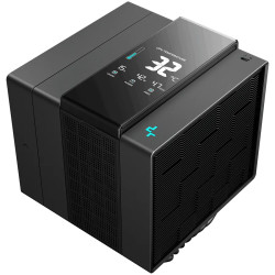 DeepCool ASSASSIN IV VC VISION, CPU Air Cooler, 1x120mm + 1x140mm FDB Fans, Fan Speed Switch, Digital Display, Vapor Chamber, TD
