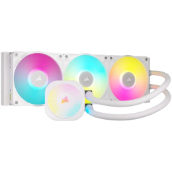 CORSAIR iCUE LINK TITAN 360 RX RGB White AIO, 360mm, Liquid CPU Cooler - 1