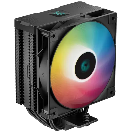 DeepCool AG400 DIGITAL ARGB, CPU Air Cooler, 1x120mm FK120 PWM FDB Fan, Addressable RGB LED, TDP 240W, 4 Heatpipes, Hydro Bearin