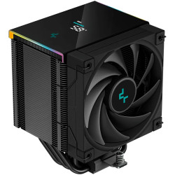 DeepCool AK500 Digital, CPU Air Cooler, 1x120mm FK120 PWM FDB Fan, Digital Display, ARGB, TDP 240W, 5 Heatpipes, Black, LGA2066/