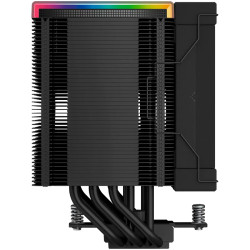 DeepCool AK500 Digital, CPU Air Cooler, 1x120mm FK120 PWM FDB Fan, Digital Display, ARGB, TDP 240W, 5 Heatpipes, Black, LGA2066/