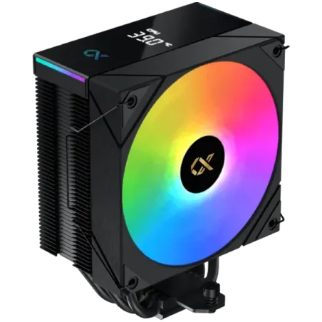 AK4 Digital (Black, ARGB & Digital LED Panel Top Cover, ARGB PWM Fan, Intel Backplate, Mini ARGB LED Controller) - 1