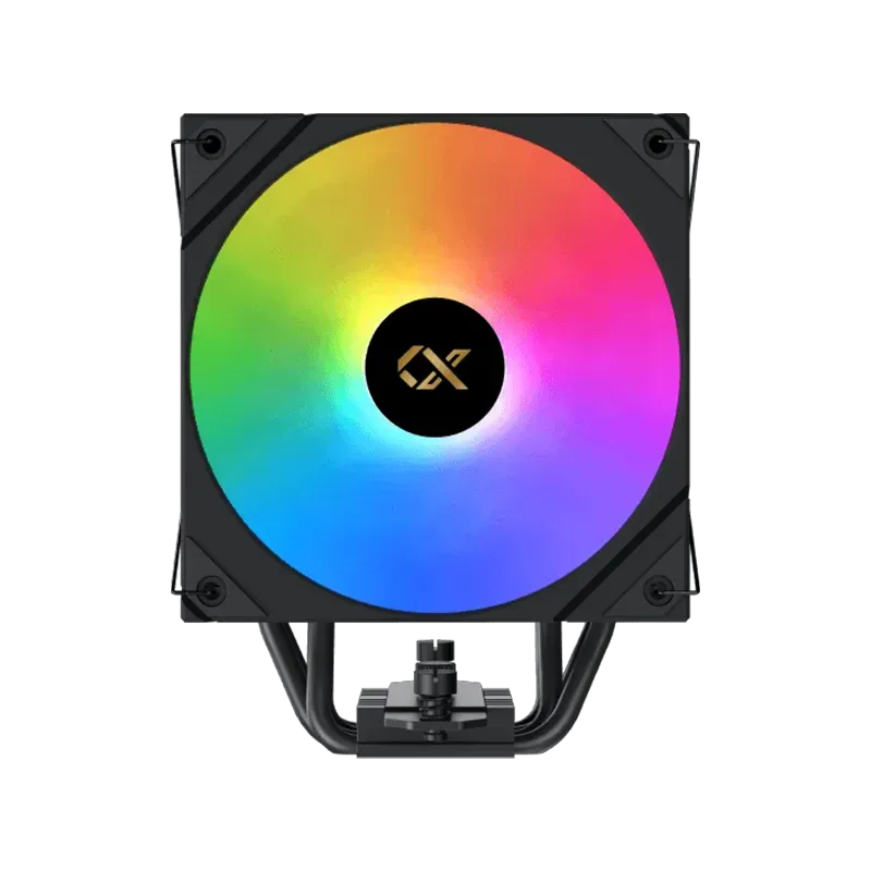 AK4 Digital (Black, ARGB & Digital LED Panel Top Cover, ARGB PWM Fan, Intel Backplate, Mini ARGB LED Controller) - 1