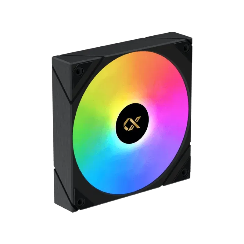 AK4 Digital (Black, ARGB & Digital LED Panel Top Cover, ARGB PWM Fan, Intel Backplate, Mini ARGB LED Controller) - 1