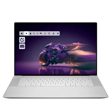 Dell 16 Premium (DA16250), Intel Core Ultra 7 255H(16C, 16T, 24MB, up to 5.1GHz Turbo), 16.3" 4K (3200x2000)OLED Touch, 32GB LPD