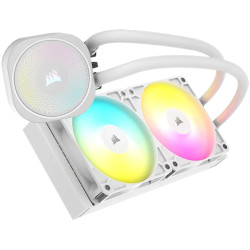 CORSAIR NAUTILUS 240 ARGB White, 240mm Radiator, Liquid CPU Cooler - 1