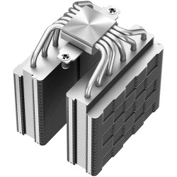 DeepCool AG620, CPU Air Cooler, 2x120mm PWM Fan, TDP 260W, 6 Heatpipes, LGA2066/2011-v3/2011/1700/1200/115x, AMD AM5/AM4, 129x13