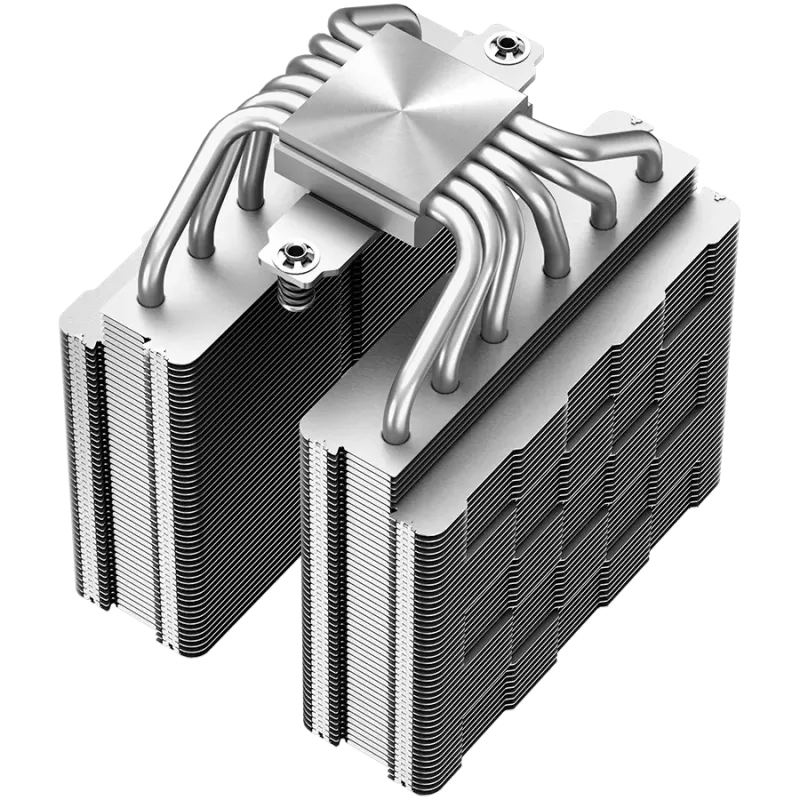 DeepCool AG620, CPU Air Cooler, 2x120mm PWM Fan, TDP 260W, 6 Heatpipes, LGA2066/2011-v3/2011/1700/1200/115x, AMD AM5/AM4, 129x13