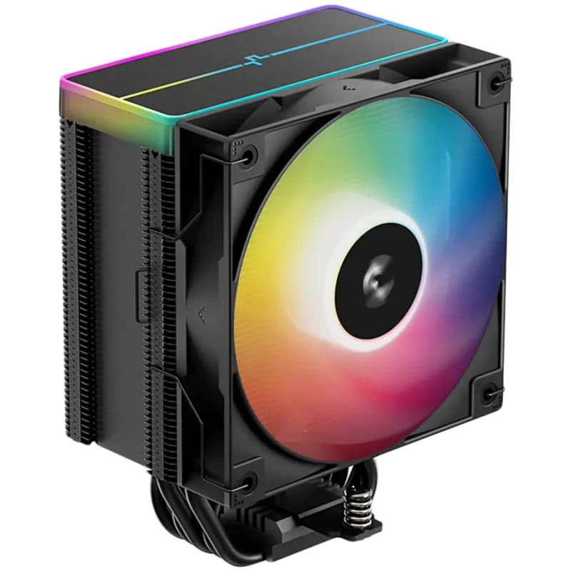 DeepCool AG500 BK ARGB V2, CPU Air Cooler, 1x120mm ARGB PWM Fan, ARGB Top Cover, 6 Heatpipes, LGA 1851/1700/1200/1151/1150/1155,