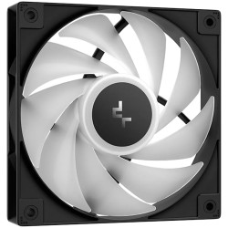 DeepCool AG500 BK ARGB V2, CPU Air Cooler, 1x120mm ARGB PWM Fan, ARGB Top Cover, 6 Heatpipes, LGA 1851/1700/1200/1151/1150/1155,