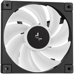 DeepCool MYSTIQUE 240 ARGB, 240mm CPU Liquid Cooler, 2.8" LCD screen, 2x120mm PWM ARGB Fans, Fluid Dynamic Bearing, Black, Intel