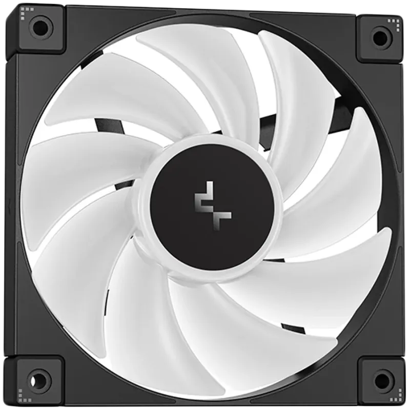 DeepCool MYSTIQUE 240 ARGB, 240mm CPU Liquid Cooler, 2.8" LCD screen, 2x120mm PWM ARGB Fans, Fluid Dynamic Bearing, Black, Intel