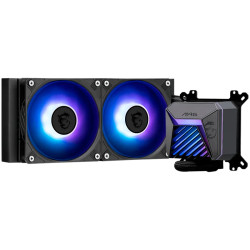 MSI MAG CORELIQUID A15 240, 2x120mm Pre-installed ARGB Daisy Chain Fans, Adjustable Offset Kit, Replacable Top Cover, Copper Bas