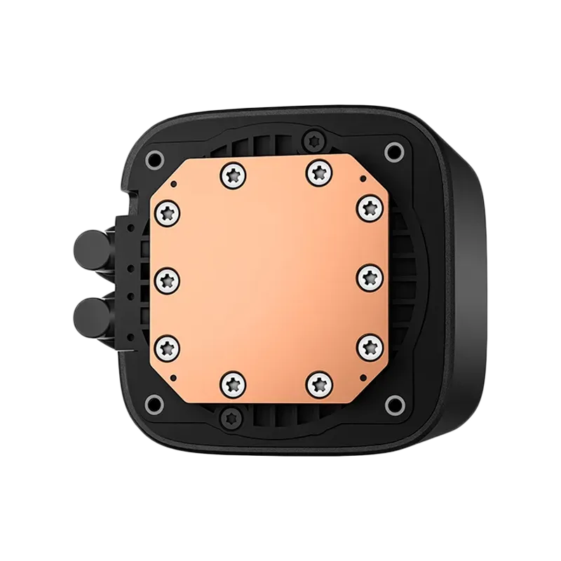 DeepCool LE240 V2, 240mm CPU Liquid Cooler, 2x120mm PWM ARGB Fans, ARGB block, Black, LGA1851/1700/1200/1151/1150/1155, AMD AM5/