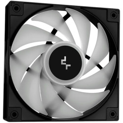 DeepCool LE240 V2, 240mm CPU Liquid Cooler, 2x120mm PWM ARGB Fans, ARGB block, Black, LGA1851/1700/1200/1151/1150/1155, AMD AM5/