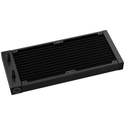 DeepCool LE240 V2, 240mm CPU Liquid Cooler, 2x120mm PWM ARGB Fans, ARGB block, Black, LGA1851/1700/1200/1151/1150/1155, AMD AM5/