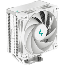 DeepCool AK400 WH, CPU Air Cooler, 1x120mm PWM Fan, TDP 220W, 4 Heatpipes, White, LGA1700/1200/115x, AMD AM5/AM4, 127x97x155 mm(