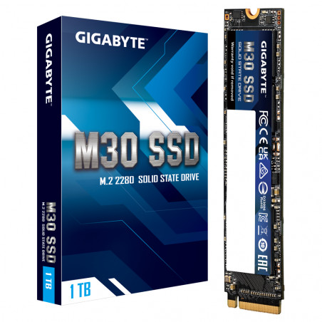 Solid State Drive (SSD) Gigabyte M30 1TB NVMe PCIe Gen3 M.2 - 5