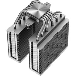 DeepCool AK620, CPU Air Cooler, 2x120mm PWM Fan, TDP 260W, 6 Heatpipes, LGA2066/2011-v3/2011/1700/1200/115x, AMD AM5/AM4, 129x13