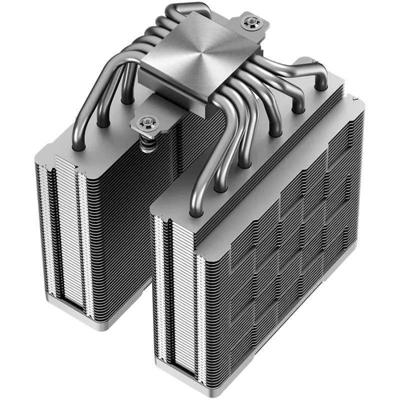 DeepCool AK620, CPU Air Cooler, 2x120mm PWM Fan, TDP 260W, 6 Heatpipes, LGA2066/2011-v3/2011/1700/1200/115x, AMD AM5/AM4, 129x13
