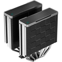 DeepCool AK620, CPU Air Cooler, 2x120mm PWM Fan, TDP 260W, 6 Heatpipes, LGA2066/2011-v3/2011/1700/1200/115x, AMD AM5/AM4, 129x13