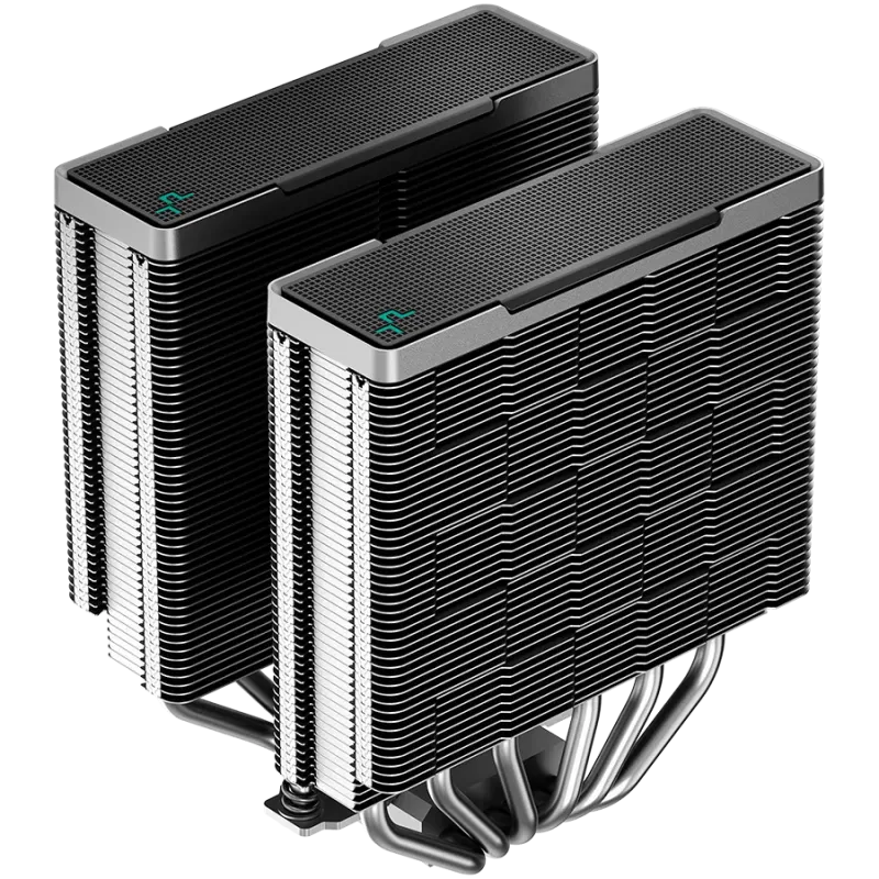 DeepCool AK620, CPU Air Cooler, 2x120mm PWM Fan, TDP 260W, 6 Heatpipes, LGA2066/2011-v3/2011/1700/1200/115x, AMD AM5/AM4, 129x13