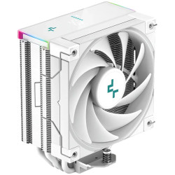DeepCool AK400 DIGITAL SE WH, CPU Air Cooler, 1x120mm FK120 PWM Fan, Digital Display, ARGB, 4 Heatpipes, White, LGA1851/1700/120