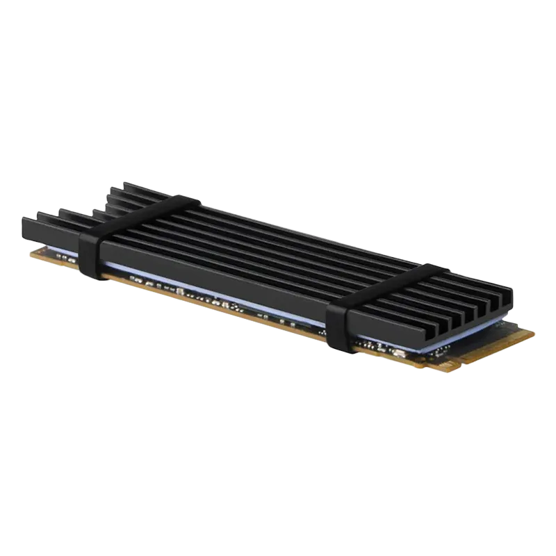 AXAGON CLR-M2L3 passive - M.2 SSD, 80mm SSD, ALU body, silicone thermal pads, height 3mm - 1
