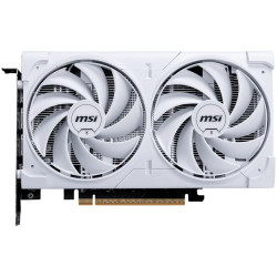 MSI Video Card NVIDIA GeForce RTX 5060 8G VENTUS 2X OC WHITE, 8GB GDDR7, 128-bit, 2535 MHz Boost, 3840 CUDA Cores, PCIe 5.0 (x8)