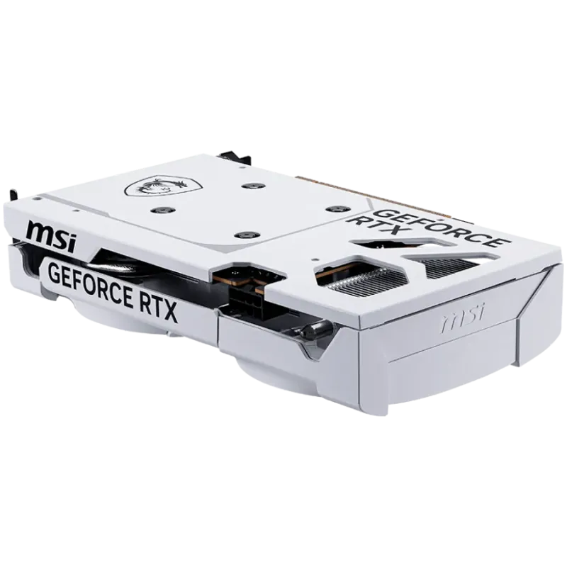 MSI Video Card NVIDIA GeForce RTX 5060 8G VENTUS 2X OC WHITE, 8GB GDDR7, 128-bit, 2535 MHz Boost, 3840 CUDA Cores, PCIe 5.0 (x8)
