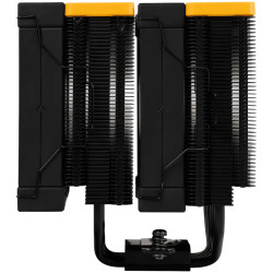 DeepCool AK620 ZERO DARK ZORIA, CPU Air Cooler, 2x120mm PWM Fan, 6 Heatpipes, LGA2066/2011-v3/2011/1700/1200/115x, AMD AM5/AM4, 