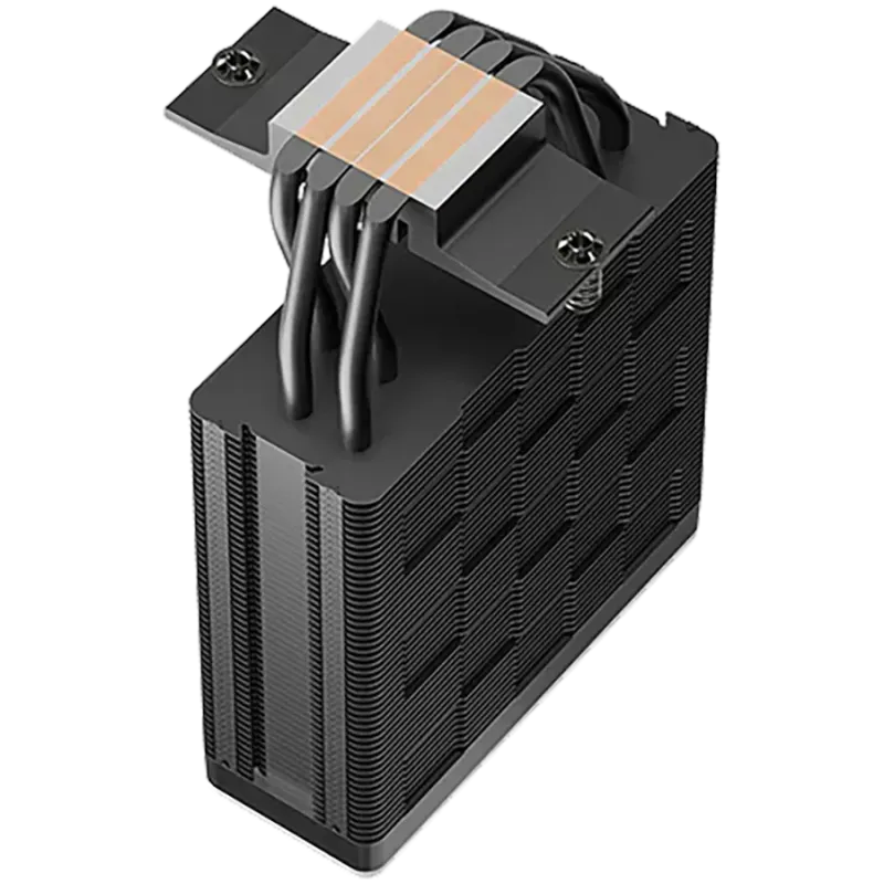 DeepCool AG400 BK ARGB V2, CPU Air Cooler, 1x120mm ARGB PWM Fan, ARGB Top Cover, TDP 220W, 4 Heatpipes, Black, LGA1851/1700/1200