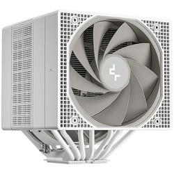 DeepCool ASSASSIN VC ELITE WH, CPU Air Cooler, 1x120mm + 1x140mm FDB Fans, Fan Speed Switch, Vapor Chamber, 7 Heatpipes, White, 