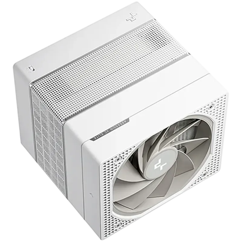 DeepCool ASSASSIN VC ELITE WH, CPU Air Cooler, 1x120mm + 1x140mm FDB Fans, Fan Speed Switch, Vapor Chamber, 7 Heatpipes, White, 
