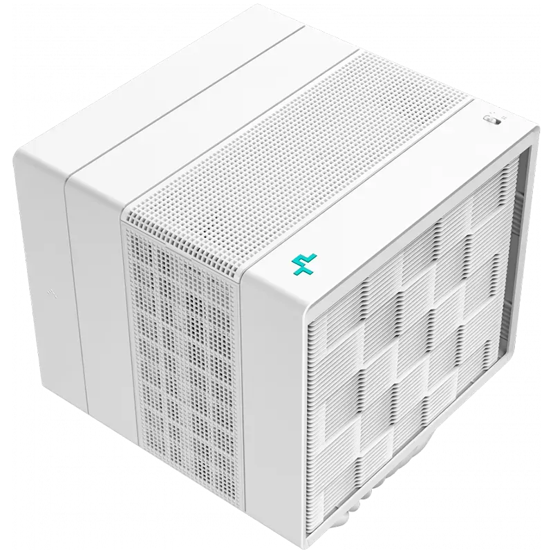 DeepCool ASSASSIN IV WH, CPU Air Cooler, White, 1x120mm + 1x140mm FDB Fans, Fan Speed Switch, TDP 280W, 7 Heatpipes, Intel LGA20