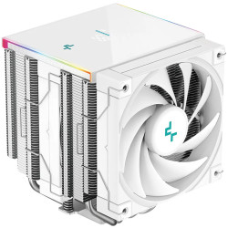 DeepCool AK620 DIGITAL SE WH, CPU Air Cooler, 2x120mm PWM Fans, 6 Heatpipes, White, LGA2066/2011-v3/2011/1851/1700/1200/115x, AM