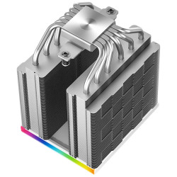 DeepCool AK620 DIGITAL SE WH, CPU Air Cooler, 2x120mm PWM Fans, 6 Heatpipes, White, LGA2066/2011-v3/2011/1851/1700/1200/115x, AM
