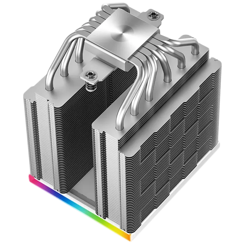 DeepCool AK620 DIGITAL SE WH, CPU Air Cooler, 2x120mm PWM Fans, 6 Heatpipes, White, LGA2066/2011-v3/2011/1851/1700/1200/115x, AM