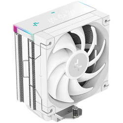 DeepCool AK400 DIGITAL PRO WH, CPU Air Cooler, 1x120mm FT12 SE PWM Fan, Digital Display, ARGB, Core Touch Technology 2.0, 4 Heat