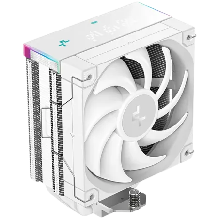 DeepCool AK400 DIGITAL PRO WH, CPU Air Cooler, 1x120mm FT12 SE PWM Fan, Digital Display, ARGB, Core Touch Technology 2.0, 4 Heat