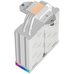 DeepCool AK400 DIGITAL PRO WH, CPU Air Cooler, 1x120mm FT12 SE PWM Fan, Digital Display, ARGB, Core Touch Technology 2.0, 4 Heat