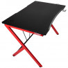 Геймърско бюро Nitro Concepts D12, Black/Red - 2