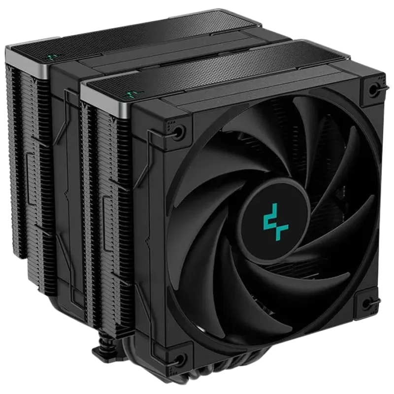 DeepCool AK620 Zero Dark, CPU Air Cooler, 1x120mm FK120 PWM FDB Fan, ARGB, 6 Heatpipes, Fluid Dynamic Bearing, LGA2066/2011-v3/2