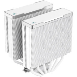 DeepCool AK620 WH, CPU Air Cooler, 2x120mm PWM FDB Fan, TDP 260W, 6 Heatpipes, White, LGA2066/2011-v3/2011/1700/1200/115x, AMD A