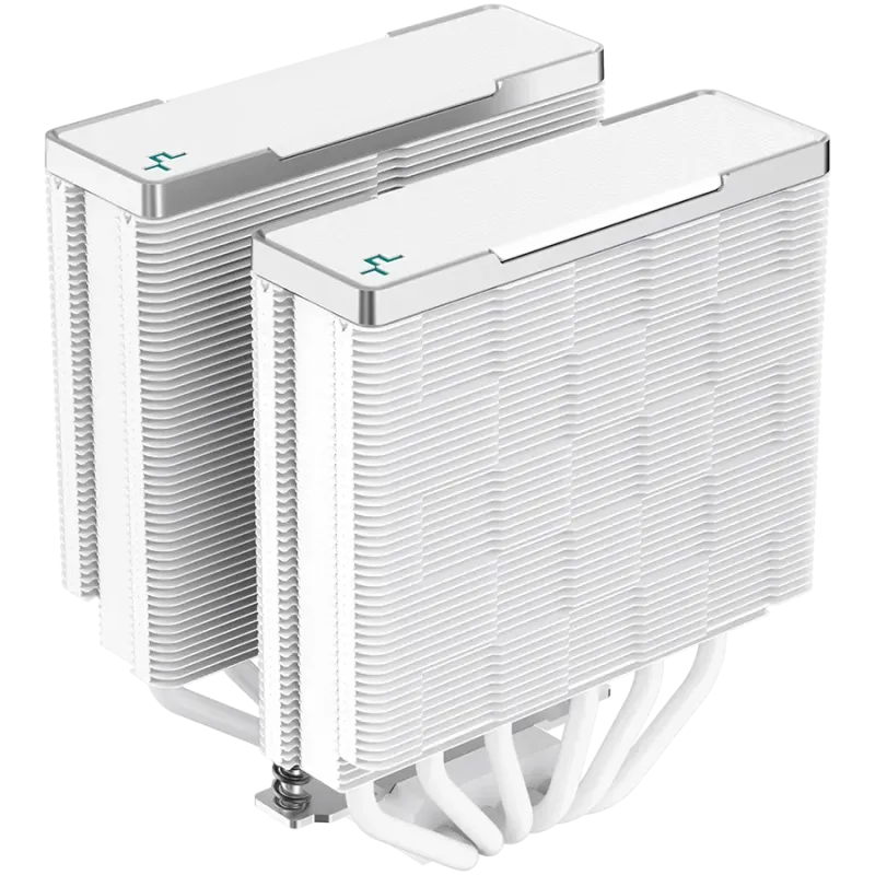 DeepCool AK620 WH, CPU Air Cooler, 2x120mm PWM FDB Fan, TDP 260W, 6 Heatpipes, White, LGA2066/2011-v3/2011/1700/1200/115x, AMD A