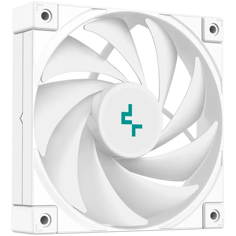 DeepCool AK620 WH, CPU Air Cooler, 2x120mm PWM FDB Fan, TDP 260W, 6 Heatpipes, White, LGA2066/2011-v3/2011/1700/1200/115x, AMD A